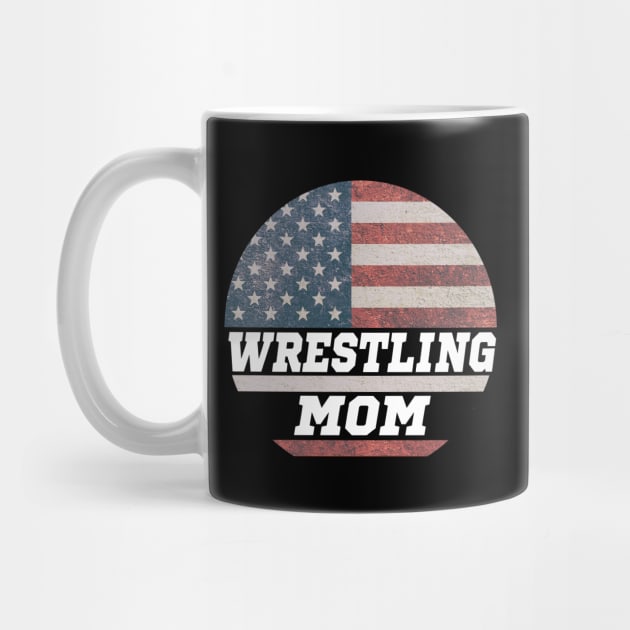 Wrestling Mom USA Flag by outrigger